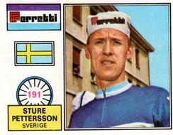 1972 Panini Sprint 72 #191 Sture Pettersson Front